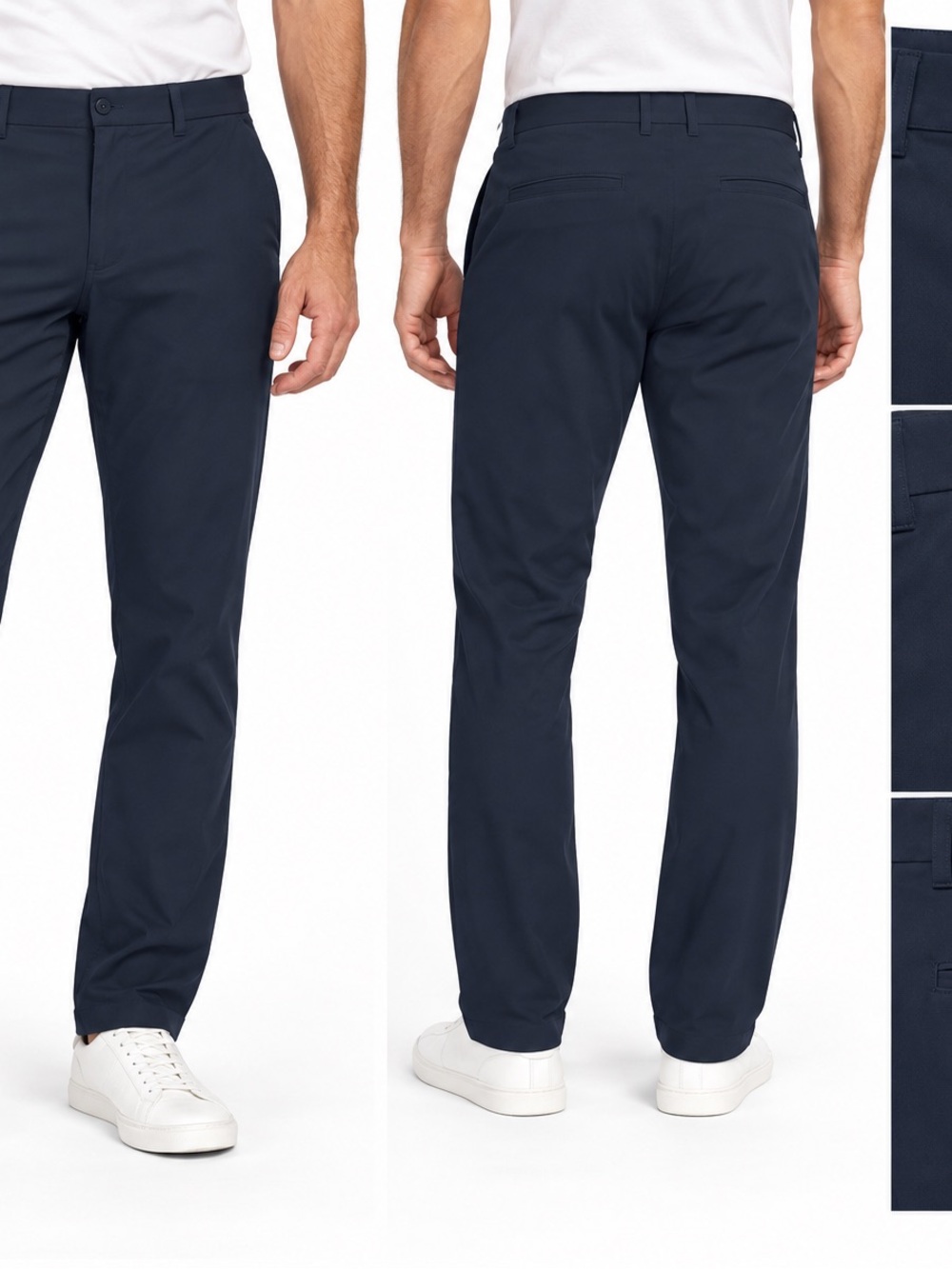 NWT Reigning Champ Navy Slim Chinos size 31